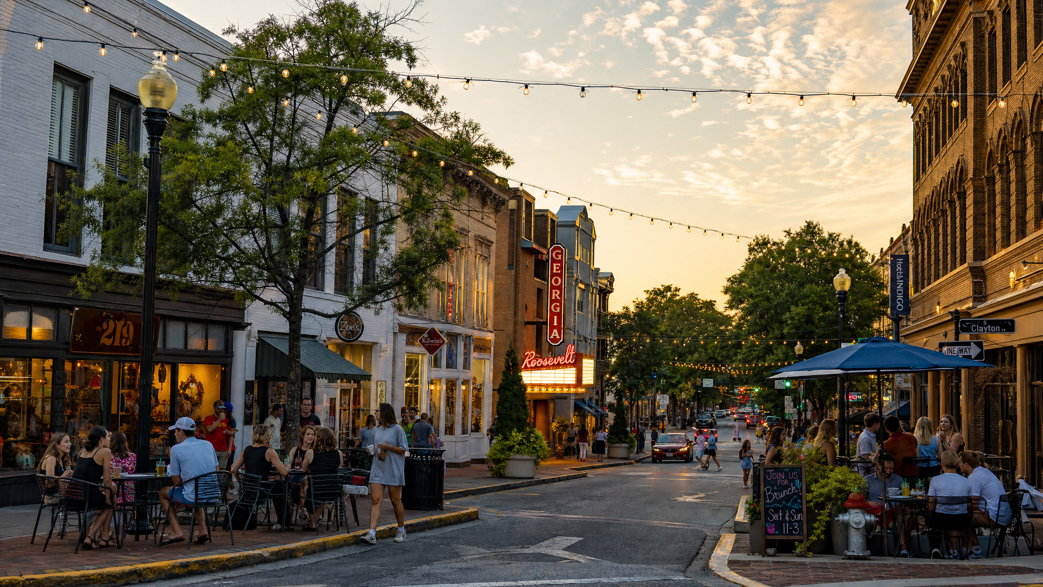 Downtown Athens