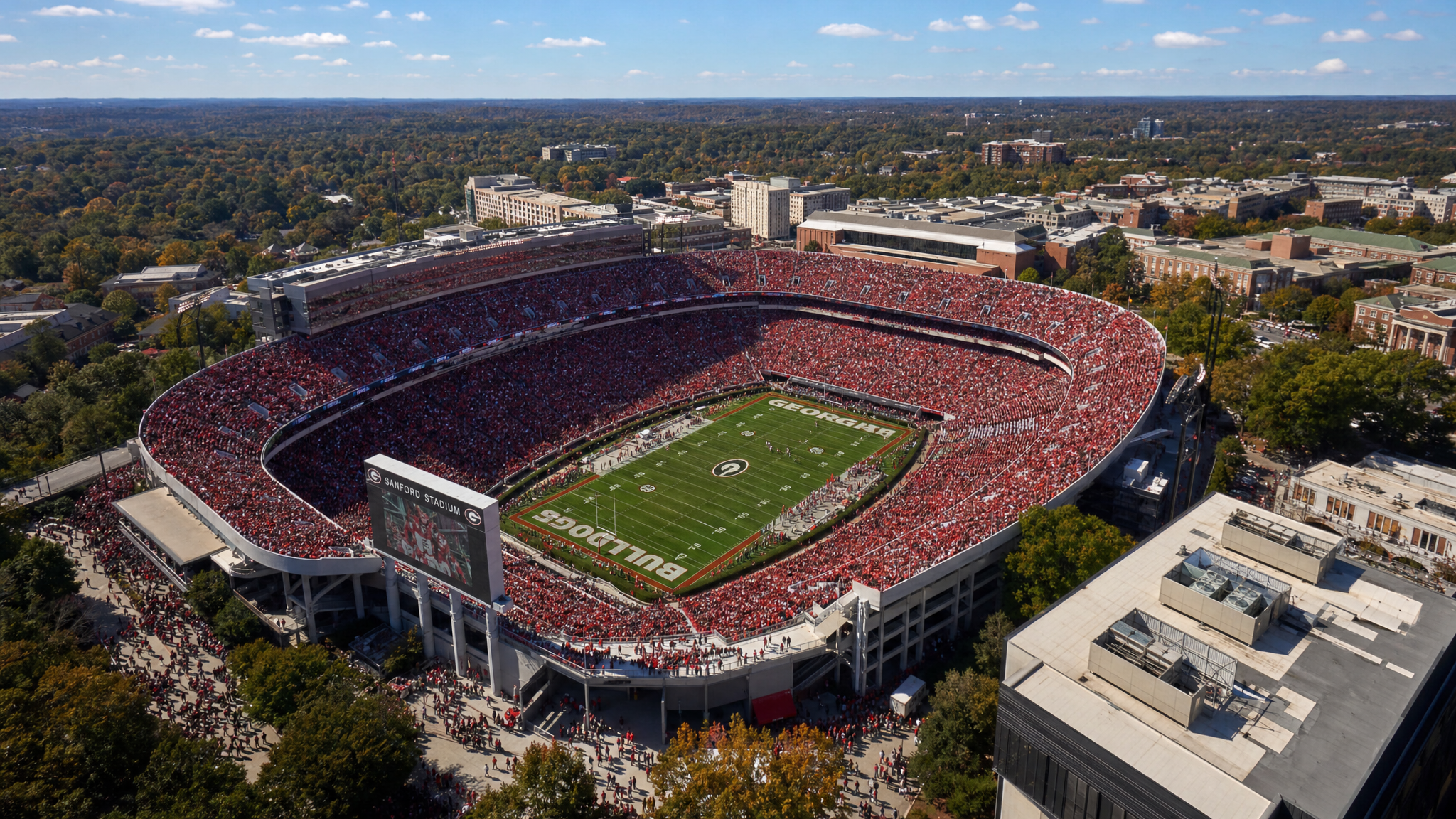 Sanford Stadium - Go Dawgs